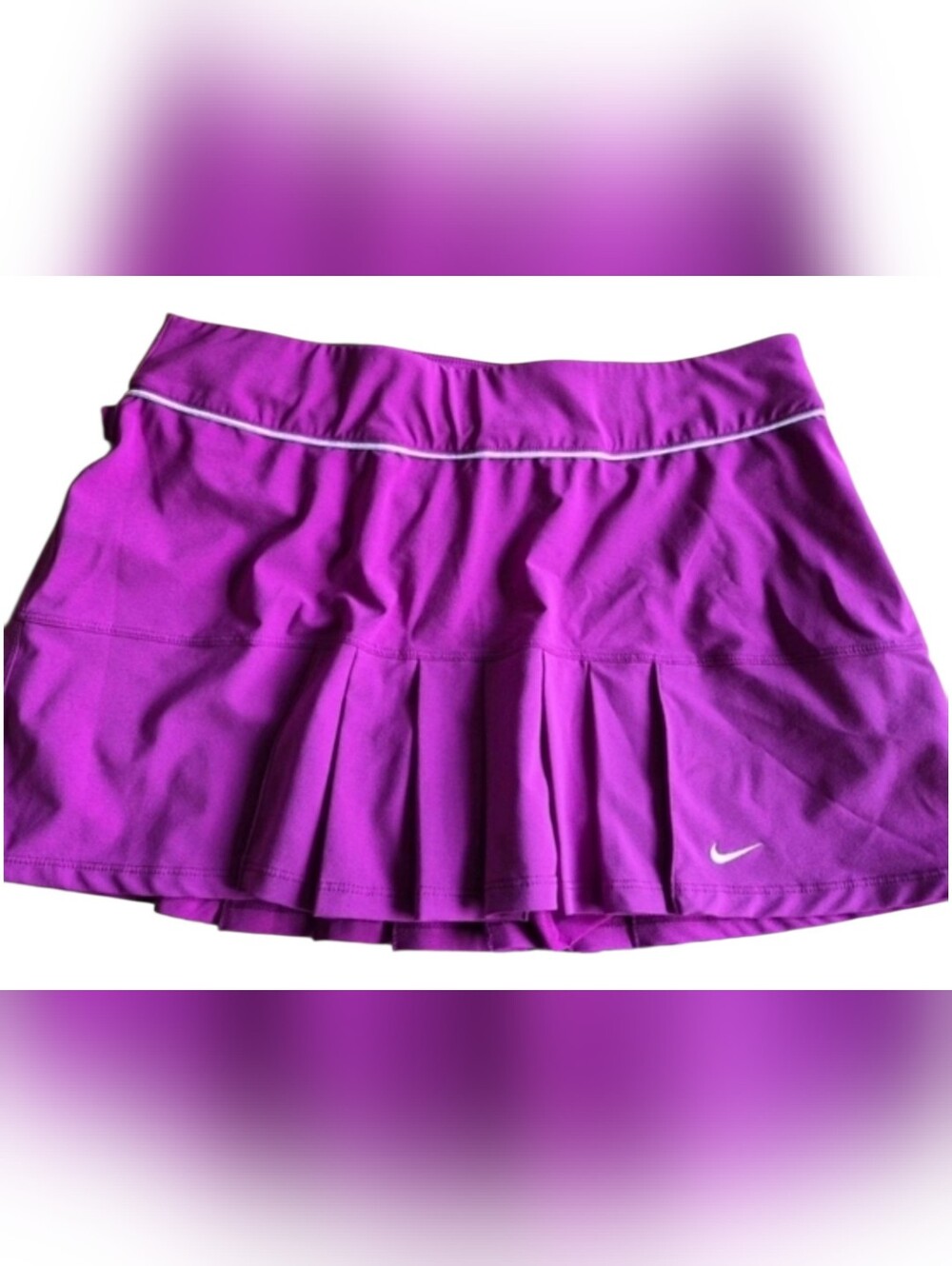 Nike Size Medium Purple Dri Fit Athletic Skort